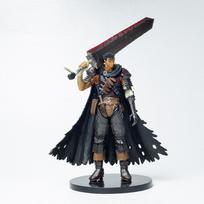 Berserk Guts Juodasis Kardininkas SH PVC Veiksmo Figūrėlė Anime Guts Figūrėlės Modelis Žaislai Kolekcija Vaikų Lėlė Dovana