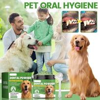 Pet Cleaning Powder Improves Tartar, Yellowing Teeth, And Freshens Breath One Size
