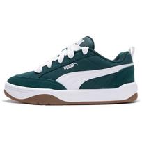 Puma Park Lifestyle Street Fashion Durable Low-Top Skate Shoes Unisex sneaker Green White 397495-04 35.5