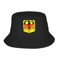 Vokietija Deutschland Vokietijos Vėliava Kibiro Kepuraitė Streetwear Žvejo Kepurės Unisex Mada Atostogų Kepurės Nuo Saulės Nešiojama Individuali Pasidaryk Pats Kepuraitė One Size