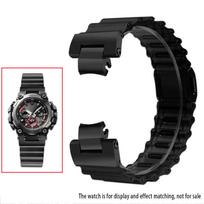 Skirta Casio Refit MTG B3000 apyrankei G-SHOCK MTG-B3000 greito atsegimo vientiso nerūdijančio plieno laikrodžio dirželis MTG-B3000 metalinis plienas 0mm juoda