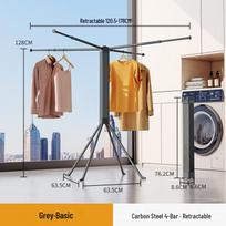 Folding Multifunctional Magic Cube Clothes Drying Rack Hanger 2025