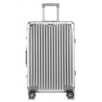 OKD Aluminum-Magnesium Alloy 29-inch Hardside Suitcase sidabras