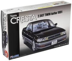Fujimi Models Series 122 Toyota Cresta Twin Turbo Plastic Model Kit ID122 1/24 Inch-Up No. 2.5GT juoda