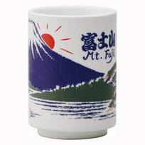 Mino ware large Japanese sushi approximately diameter 7cm x height JAPAN Made in teacup, size, style, teacup, 330ml, 10cm, series, Mt. Fuji, Japan, balta
