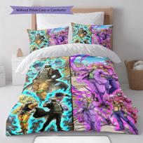 JoJo Bizarre Adventure Decorative Duvet Cover Bedding Set Soft Quilt Cover Comforter Cover Bedroom -QJY 135x200cm