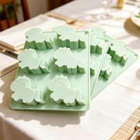2026 New Product Creative Pony Shaped Ice Grid Multi functional Silicone Ice Cube Chocolate Mold Cake Mold Kitchen Supplies