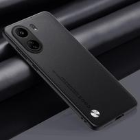 Luxury PU Leather Case For Xiaomi Poco C65 Back Cover Matte Silicone Shockproof Full Protection Phone Case For Redmi 13C 4G For Redmi 13C 4G juoda
