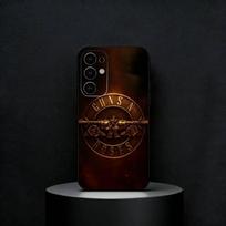Band G-Guns N Roses Phone Case For Samsung S25,24,23,22,30,21,10,9,Ultra,Plus,FE 5G Black Soft Case Samsung S21plus
