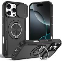 Strong Magnetic Ring Holder Case for Iphone 17 Pro Max 16 15 Plus 12 13 14 Pro Max Iphone17 Shockproof Armor Coque Funda iPhone17 juoda