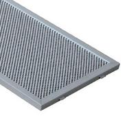 Aluminum Grease Filter Designed for Orbegozo Range Hoods Model 11126329 Dimensions 204X490mm Compatible Replacement China Mainland