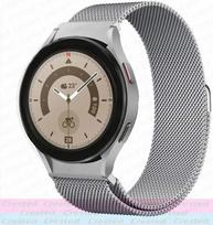 Milanese Loop Strap For Samsung Galaxy Watch 5/6/4 Classic/44mm 40mm 46mm No Gaps Metal Bracelet Galaxy Watch 5 pro 45mm Band Galaxy 6 40mm 44mm sidabras