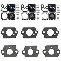 3pcs Carburetor Rebuild Repair Kit For Stihl FS55 FS120 FS200 FS250 FS300 FS350 SH55 SH85 BG 45 46 55 65 85 Trimme Zama RB-89 China Mainland