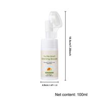 Reptile Cleaner Liquid 100ml Gentle Foaming Cleanser Moisturizing Turtle Shellcleaner For Lizard Snake Habitat Terrarium Indoor