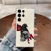 D-Depeche DM Band M-Mode Phone Case For Samsung S25,S24,S21,S22,S23,S20,Ultra,Plus,lite,fe,5G Transparent Cover Samsung S20plus5G
