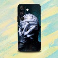 Pinhead Hellraise Halloween Phone Case For Samsung S25,S24,S10,S22,S21,S20,S23,Ultra,Plus,Lite,FE,Soft Silicone Black Cover SamsungS23ULTRA5G