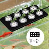Aquatic Floating Planting Board Planting Basket 22.8*11.7cm Wall-mounted Suction Cup Aquarium Landscaping Supply China Mainland
