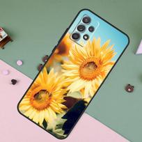 Sunflower  Floral For Samsung Galaxy A56 A36 A26 A16 A22 A32 A52 A54 A34 A14 A55 A35 A15 A53 A33 A05 A06 Case Samsung A56
