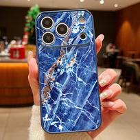 Marble Pattern Phone Case For iPhone 17 Pro Max Funda iPhone 16 15 14 13 Pro Max Magnetic For Magsafe Hybrid TPU+PC Matte Cover iPhone 14 Pro Max