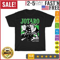 JoJo's Bizarre Adventure Jotaro Graphic Vintage T Shirt Mens Womens Tees Top Men Women Fashion NEW S