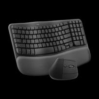 Logitech Wave Combo Wireless Ergonomic Keyboard & Mouse Set