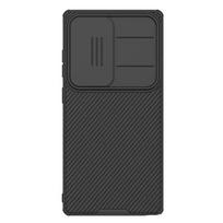 Nillkin dėklas Samsung Galaxy S26 Ultra S26+ S26 Plus S25 Ultra S24 Ultra su slankiu kameros dangteliu Galaxy S24 Ultra mėlyna