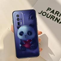 Panda cute Case For Xiaomi 14 15 Ultra 13T 14T 15T Pro 17 Pro Max POCO X7 Pro X3 X5 X6 F5 F6 F7 F8 Coque POCO X4 Pro 5G