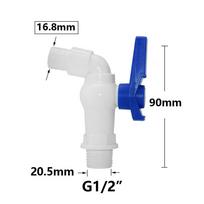 IBC Tank Tap Adapter Valve S60X6 Coarse Thread Garden Quick Connect Faucet 1/2 3/4  Male Tank Tap Accessory Fitting