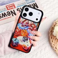 Dices Poker Casino Phone Case For IPhone 17 16e 15 14 13 12 11 Pro Max Air Mini Soft Protective Cover iPhone 15 Plus