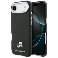 Etui Karl Lagerfeld Karl & Choupette Head Pins Saffiano Magsafe Do Iphone Air Czarny