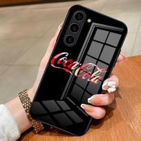 Cool C-Coca-C-Cola Phone Case For Samsung S26 S25 Edge Ultra S23 S22 S21 S20 Ultra Plus S24 Fe A54 A53 A25 Glass Cover Samsung A55