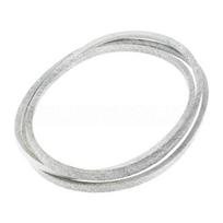 ABBY-For GX20072 Deck Replacement Belt, 42  Lawn Mower Deck Drive Belt- Replaces GX20072 GY20570 pilka spalva