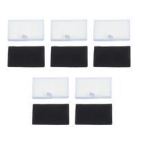 5PCS Replacement HEPA Filter Set Efficient Fine Dust Filtration Compatible With For Cecotec For Conga Y70  Robot Vacuum Cleaner China Mainland