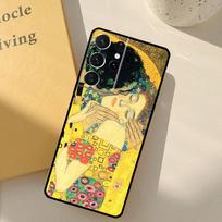 Gustav Klimt Kiss Art Phone Case For Samsung Galaxy S24 Ultra S20 S21 S22 S23 S25 S9 S10 Plus S25 FE Cover Shell Galaxy S24 Plus