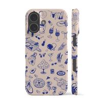 Luxury Clmj La Dolce Vita Phone Case for iPhone 17 16e 16 15 14 13 12 11 X XR XSMAX 7 8 Air Pro Max Plus Double-layer Back Cover iPhone 11