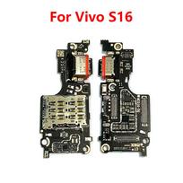 For Vivo S16 USB Charging Board Dock Port Microphone Module Flex Cable For Vivo S16