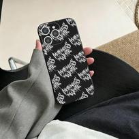M-Motionless in W-White Band Phone Case For iPhone 17, 16,15,14,13,12,11 Plus,Pro Max, Others Soft Black Cover iPhone11PROMAX