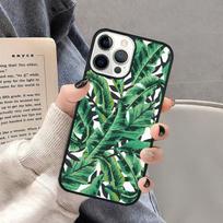 Tropical Palm Tree Banana Leaf Phone Case for iPhone 17 Air 16 16e 15 Plus for Apple 13 11 12 14 Pro Max Cover coque iPhone 13