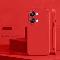 For Oneplus Nord 3 Case Cover Oneplus Nord 3 Funda Coque Shell Soft Original Liquid Silicone Bumper For Oneplus Nord 3 For OneplusNord 3 raudona