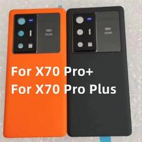 Original Repair For Vivo X70 Pro+ Pro Plus Rear Back Battery Cover Glass Door Lid Shell Housing V2145A V2114 Replacement Back Cover No Lens