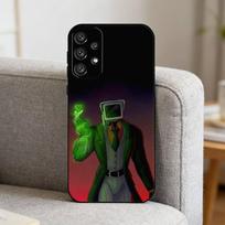 S-Skibidi Toilet C-Camera Man    Phone Case For Samsung S25,S24,S21,S22,S23,S30,Ultra,S20,Plus,Fe,Note,10,9,5G Black Cover Samsung S235G