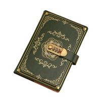 Flower Cover Journal Notebook With Lock A5  100Sheets Personal Notebook  Students žalia