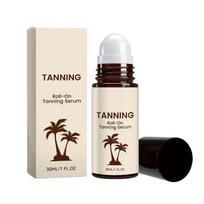 Roll On Tanning Serum 30ML Lightweight Non-Greasy Formula Easy Application for Even Skin Tone Enhancing Natural Sun-Kissed Look One Size smėlis