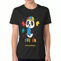 August Man Bear Graphic Women's Cotton T Shirt, Premium Cotton Print, Durable, Casual And Fashionable, I'm A August Man I Have 3 Sides, Reserved & Fri S įvairiaspalvis