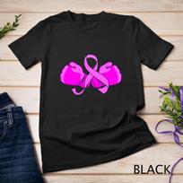 Breast Cancer Boxing Glove Fighter Unisex T-Shirt Mens Womens Tees Top L