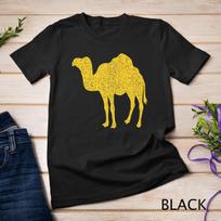 Distressed Yellow Camel Funny Unisex T-Shirt Mens Womens Tees Top 4XL