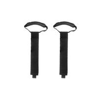 2Pcs Heavy-Duty Cable Storage Straps Reusable S/M/L Extension Cord Organizer Heavy Strap Securing Cable Ties Boat (Black,S) juoda