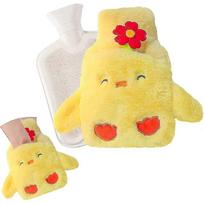Little Yellow Duck Plush Hot Water Bottle, Plush Hot Water Bottle, Hot Water Bottle With Lid, Hot Water Bottle, Mini Hot Water Bottle, Silicone Mini H