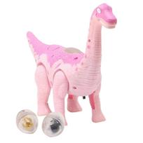 Simuliacinis vaikščiojantis interaktyvus dinozauro modelis žaislas su šviesa Elektrinis dinozauro žaislas Šviečianti projekcija žalia