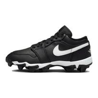 Air Jordan 1 Low Cleat GS Juodi Balti Vaikų Sportbačiai HF6885-001 38.5 black
